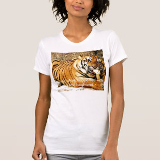 T-shirt Demandez-moi avec ce qui s'est produit…