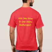 T-shirt Demandez-moi comment obtenir MoreReferrals ? (Dos)