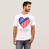 T-shirt Demandez-moi de tourner autour (Devant entier)