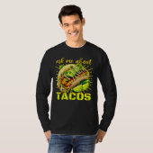 T-shirt demandez-moi des tacos (Devant entier)