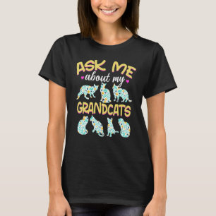 T-shirt Demandez-Moi Mon Grand-Parrain Chat Maman