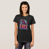 T-shirt Demandez-Moi Mon T-Rex - Tyrannosaurus Fun Rex Des (Devant entier)