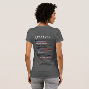 T-shirt Demandez-moi pourquoi je vaccine plus - le gris