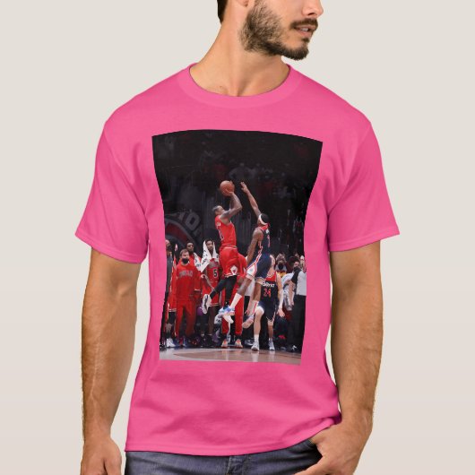 T-shirt Demar Derozan Buzzer Gagnant du jeu de batteur (Devant)