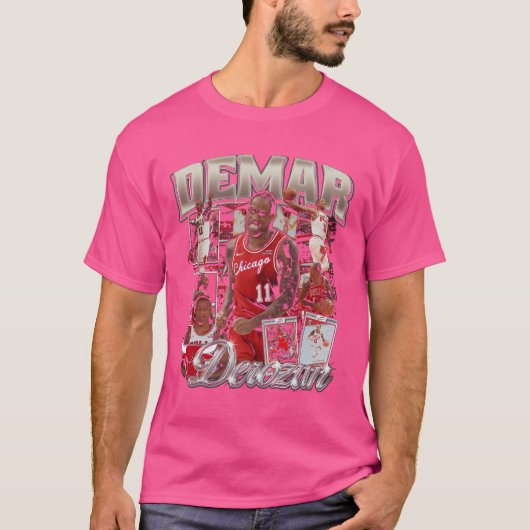 T-shirt Demar Derozan Vintage Bootleg (Devant)