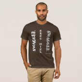 T-shirt Démarche assurée chic de Reco Nize (Devant entier)