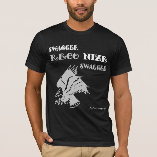 T-shirt Démarche assurée chic de Reco Nize (Devant)