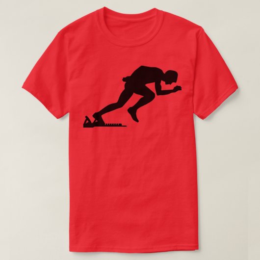 T-shirt Démarrage du sprint (Design devant)