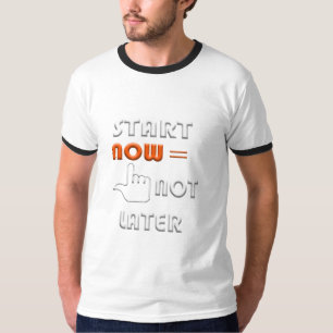 T-shirt démarrer maintenant