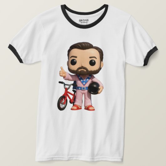 T-SHIRT DÉMARREZ LA CHEMISE POP ! DESIGN DE RINGER ! (Design devant)