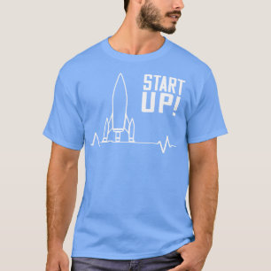 T-shirt Démarrez Rocket Entrepreneur