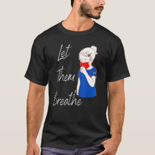 T-shirt Démasquez Nos Enfants Laissez-Les Respirer