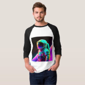 T-shirt Déménagement dans l'espace (Devant entier)