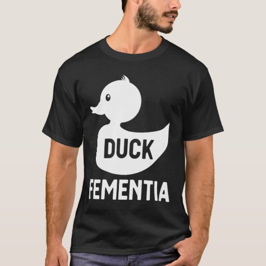 T-shirt Démence de canard (Devant)