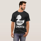 T-shirt Démence de canard (Devant entier)