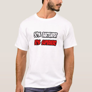 T-shirt Demi-barman...Demi superhéros