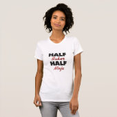T-shirt Demi de Baker demi de Ninja (Devant entier)