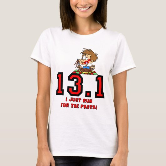 T-shirt Demi de marathon drôle (Devant)