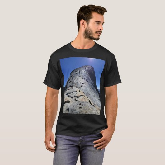 T-shirt Demi-dôme de la Base des Câbles - Yosemite (Devant entier)