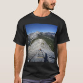 T-shirt Demi-dôme regardant vers le bas des câbles - Yosem (Devant)