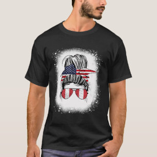 T-shirt Demi-fille péruvienne américaine Pérou Drapeau Rac