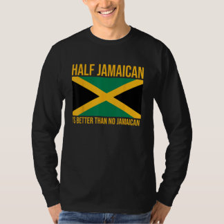 T-shirt Demi-Jamaïcain Est Meilleur Qu'Aucun Jamaïcain, Ja
