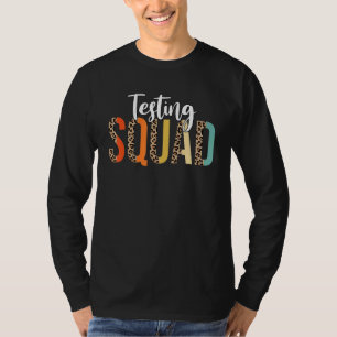 T-shirt Demi-Leopard Essai Escadron Motivationnel Test Da