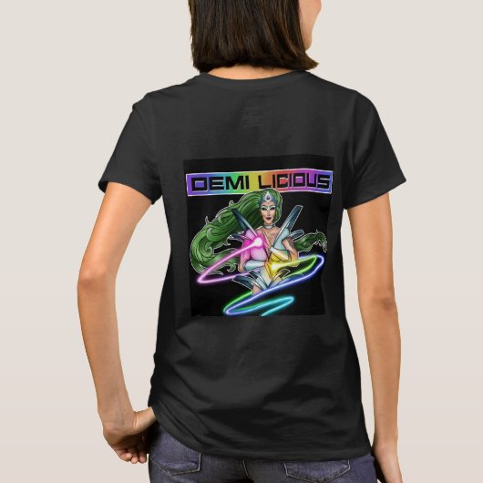 T-shirt Demi Licious (Dos)