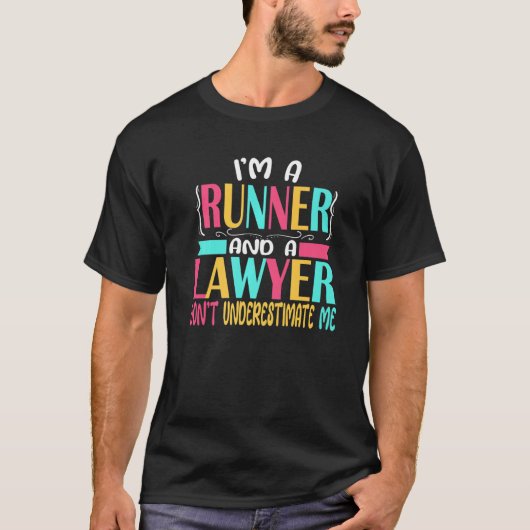 T-shirt Demi-marathon de l'avocat Runner 5k Prix de l'avoc (Devant)