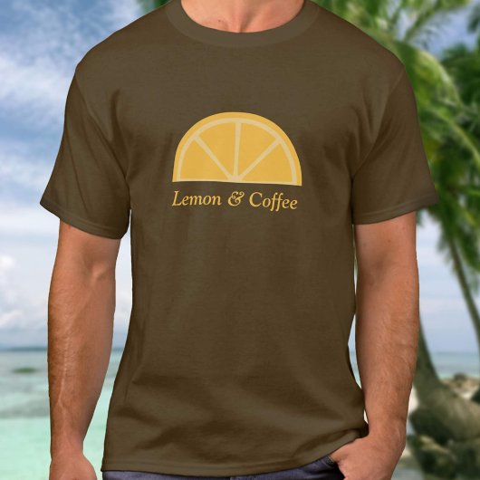 T-shirt Demi-tranche de citron