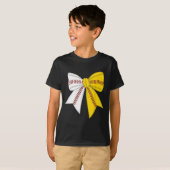 T-shirt Demi-Vente Et Douce Maman Mama Coquette Bow Pour W (Devant entier)