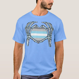 T-shirt Demiboy Gay Skeleton Non binaire Genre 