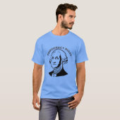 T-shirt Democracy Rules, edit text to personalize (Devant entier)