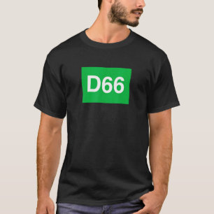 T-shirt Démocrate 66