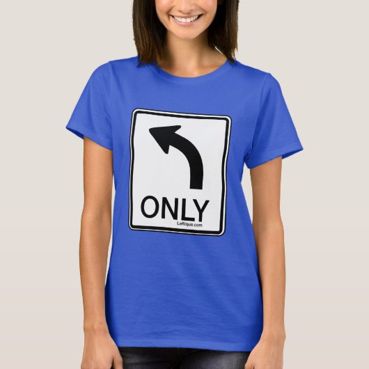 T-shirt Démocrate de gauche seulement (Devant)