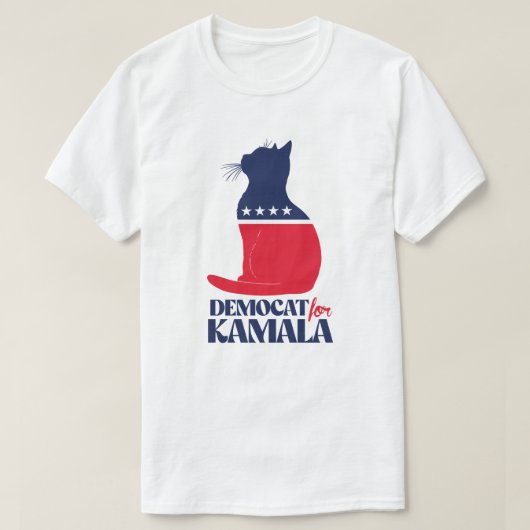 T-shirt Démocrate de Kamala (Design devant)
