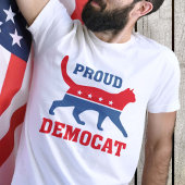 T-shirt Démocrate fier