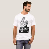 T-shirt Démocrate : L'alien en dedans (Devant entier)