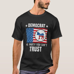 T-shirt Démocrate Le Parti que l'on ne peut pas faire conf