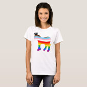 T-shirt Démocrate LGBTQ (Devant entier)