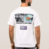 T-SHIRT DÉMOCRATE SONT DES DORKS (Dos)