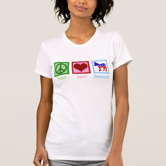 T-shirt Démocrates de Paix (Devant)
