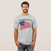 T-shirt Démocratie  (Devant entier)