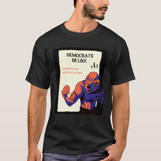 T-shirt Democrats are cheating elections 2020 (Devant)