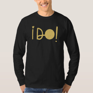 T-shirt Demoiselle d'honneur adorable mariée enterrement d