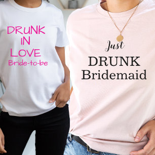 T-shirt Demoiselle d'honneur de fête de bachelorette drôle