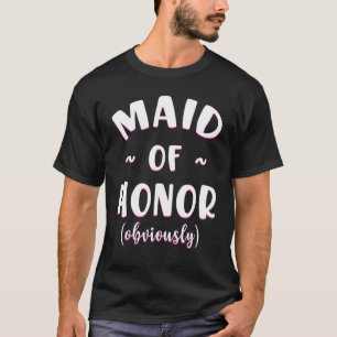 T-shirt Demoiselle d'honneur Enterrement de vie de jeune f