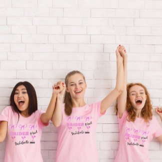 T-shirt Demoiselle d'Honneur Enterrement de Vie de Jeune F