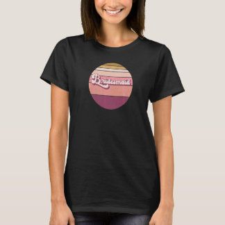 T-shirt Demoiselle d'honneur Enterrement de vie de jeune f
