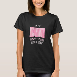 T-shirt Demoiselle d'honneur féminine Grande bouche Bachel